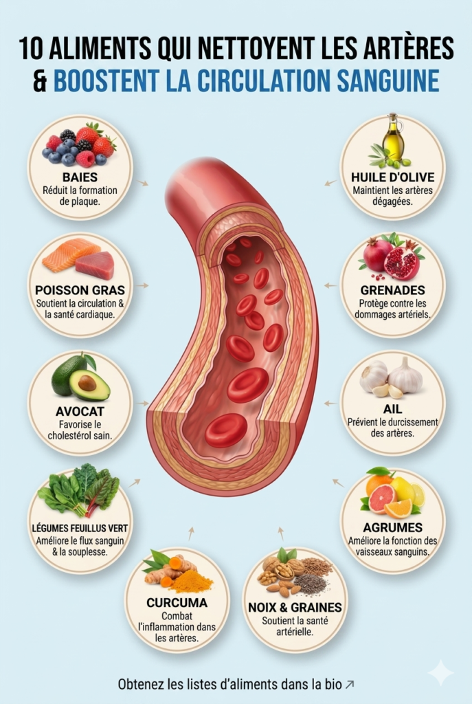 Aliments Essentiels pour des Artères