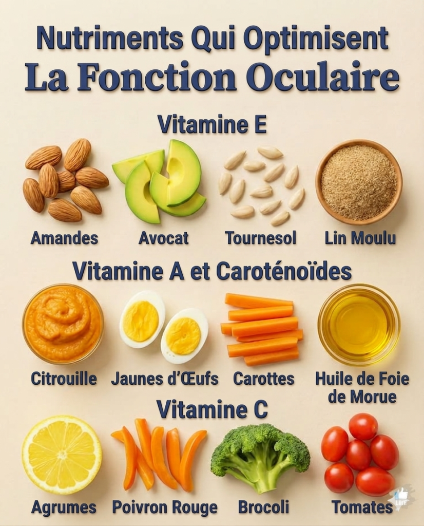 nutriments essentiels pour une vision optimale